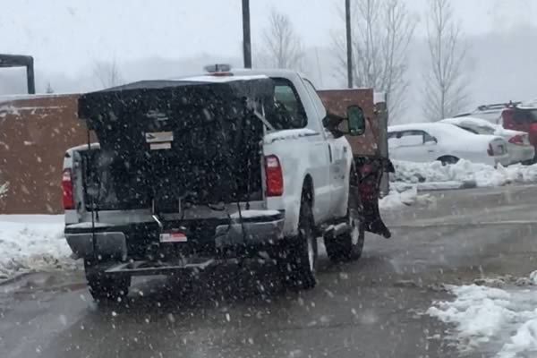 Commercial Snow Plowing by Advance Lawn Services in Hartford WI