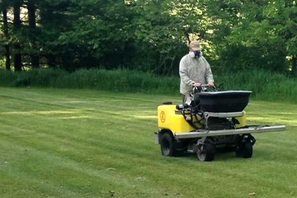 Lawn Weed Control Fertilizer by Advance Lawn Service Company, Hartford WI