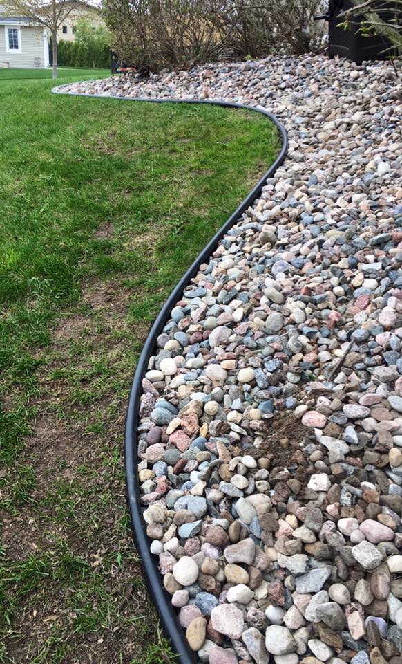 Black Tube Edging Plastic Edging Landscape Edging Garden Edging Wi