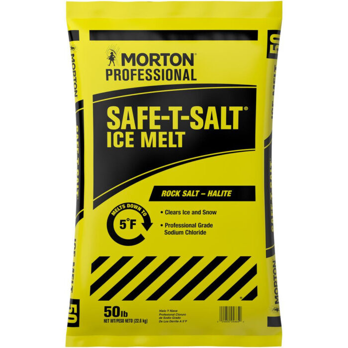 Morton Safe-T-Salt ice melt bag