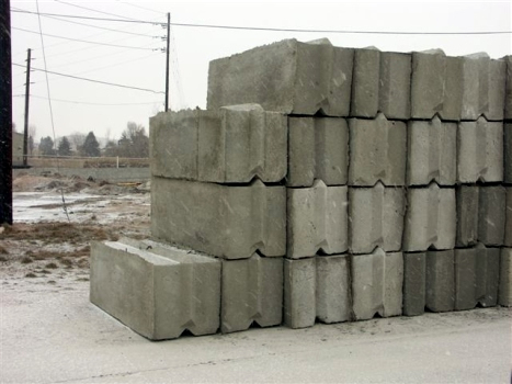 Large Concrete Blocks for Walls