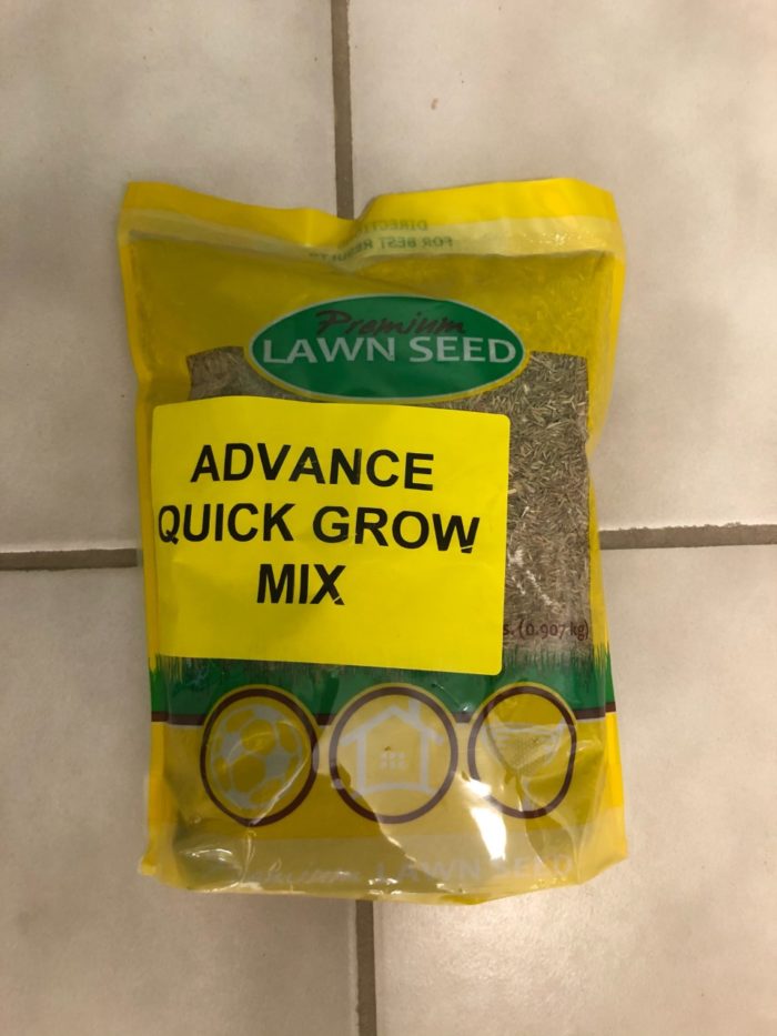 Quick Grow Grass Seed Mix 2lb