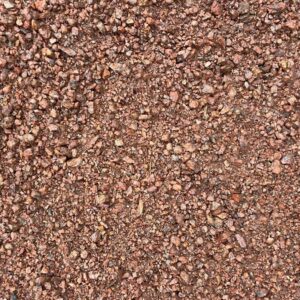 Crushed Brown Granite 3/8” decorative stone