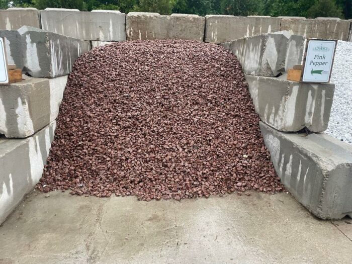 Pink Pepper decorative stone