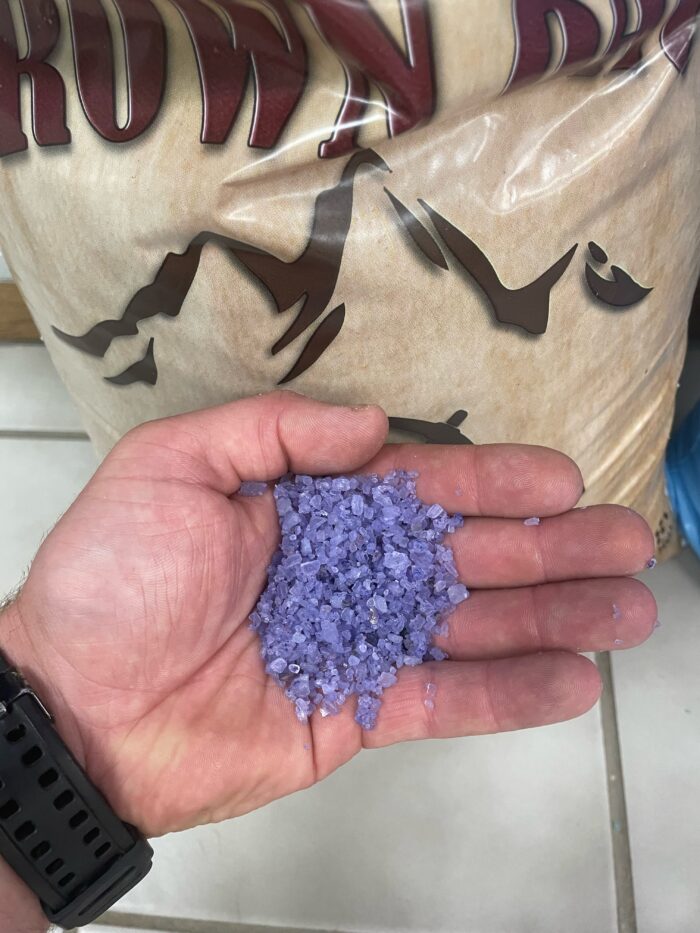 Ice Melt: Brown Bag Treated Purple Salt - Image 2