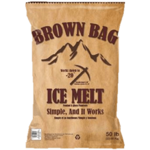 Brown Bag Ice Melt Bag