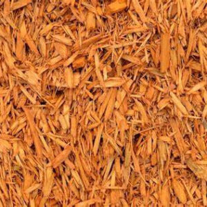 Gold mulch for delivery or pick up